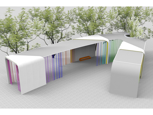 異形廊架長(zhǎng)廊