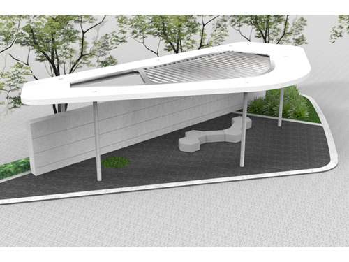 異形廊架長(zhǎng)廊