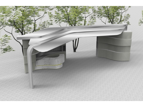 異形廊架長(zhǎng)廊